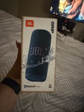 JBL Grip Portable Bluetooth Speaker - Dark Blue